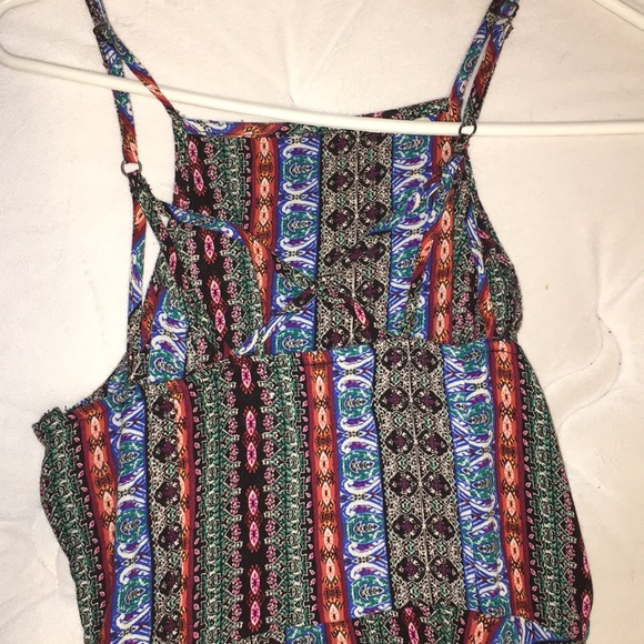 Abercrombie tribal print halter dress - Picture 3 of 4